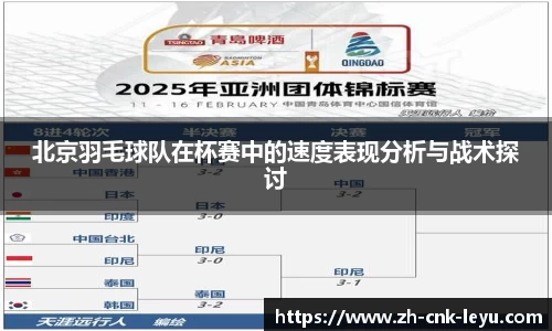 北京羽毛球队在杯赛中的速度表现分析与战术探讨